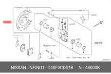 NISSAN D40F0-CD01B