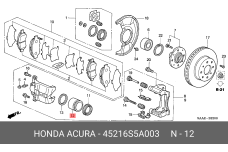HONDA 45216-S5A-003