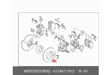 MERCEDES-BENZ A 124 421 16 12