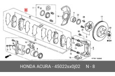 HONDA 45022-SX0-J02