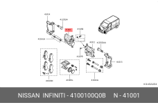 NISSAN 41001-00Q0B