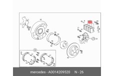 MERCEDES-BENZ A 001 420 95 20