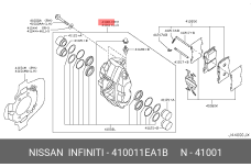 NISSAN 41001-1EA1B