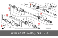 HONDA 44017-SJM-000
