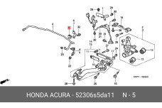 HONDA 52306-S5D-A11