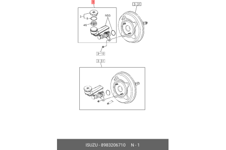 ISUZU 8-98320-671-0 8-98163-230-0,8-98320-671-0