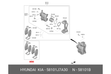 HYUNDAI / KIA 58101-J7A30