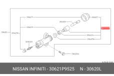NISSAN 30621-P9525