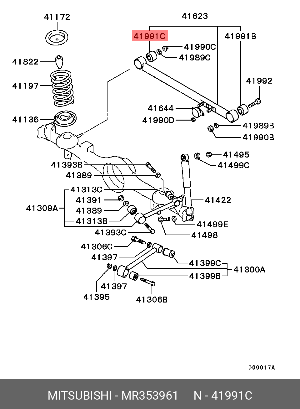 MITSUBISHI MR353961 MR353961