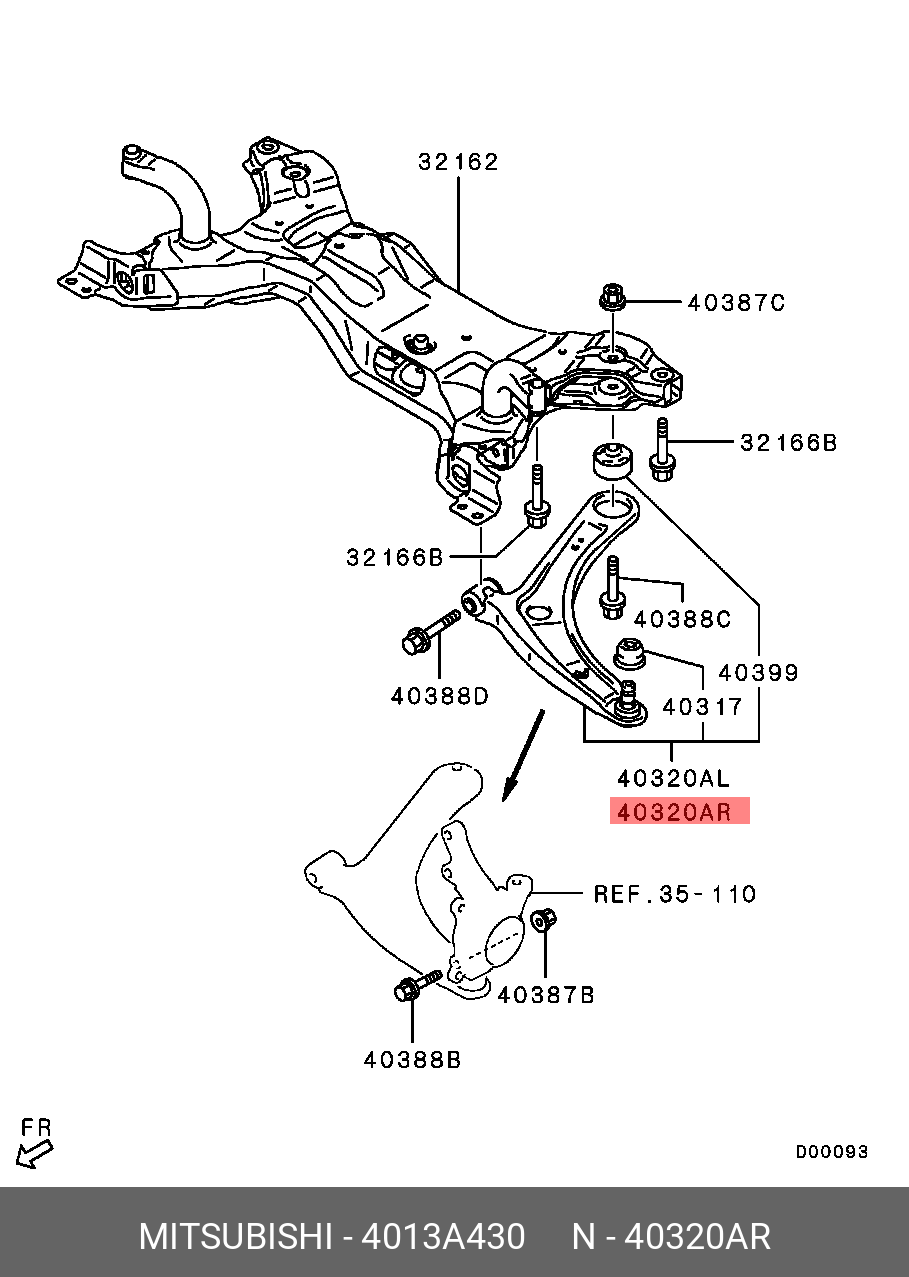 MITSUBISHI 4013A430 4013A010,4013A282,4013A280