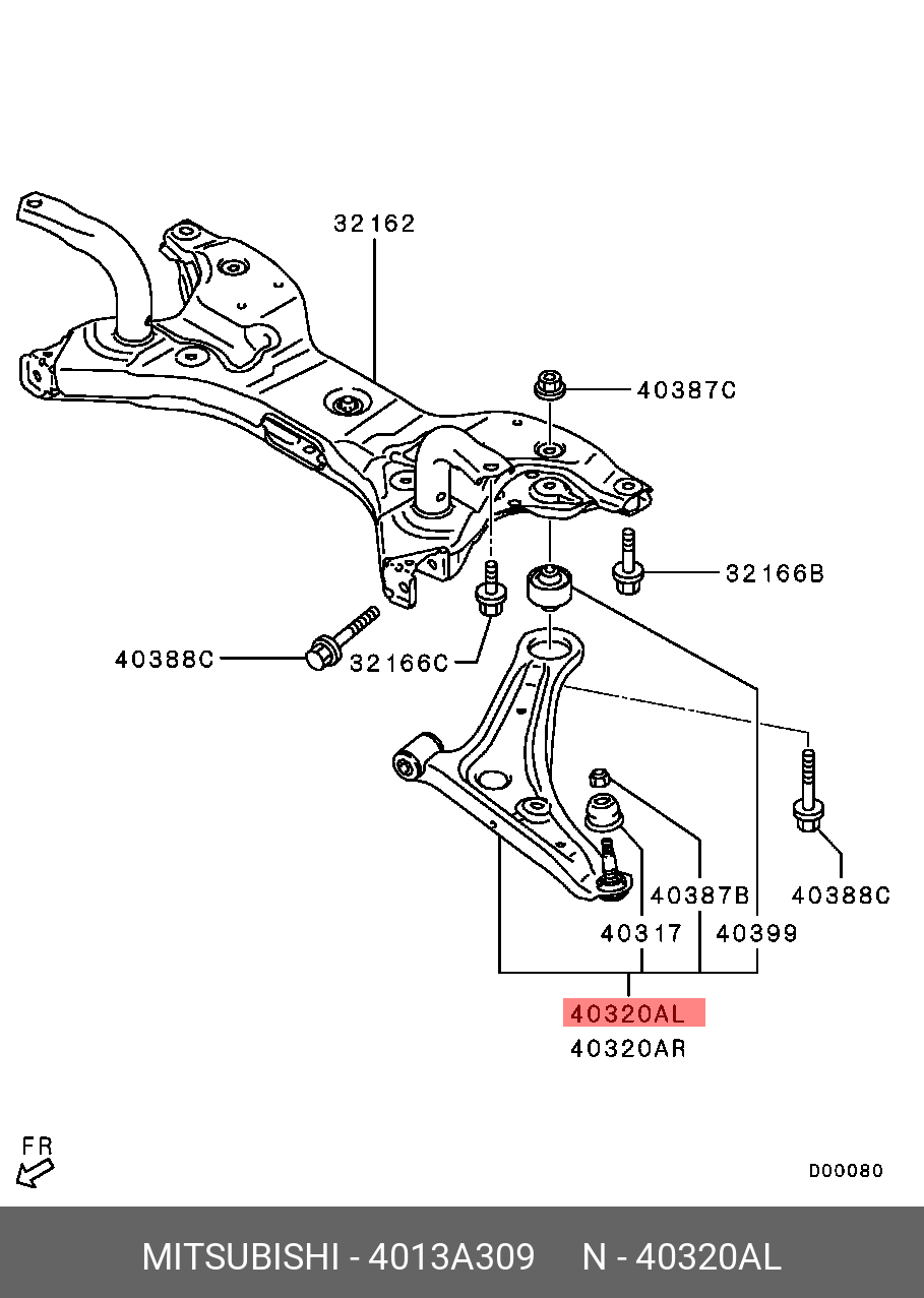 MITSUBISHI 4013A309 4013A309