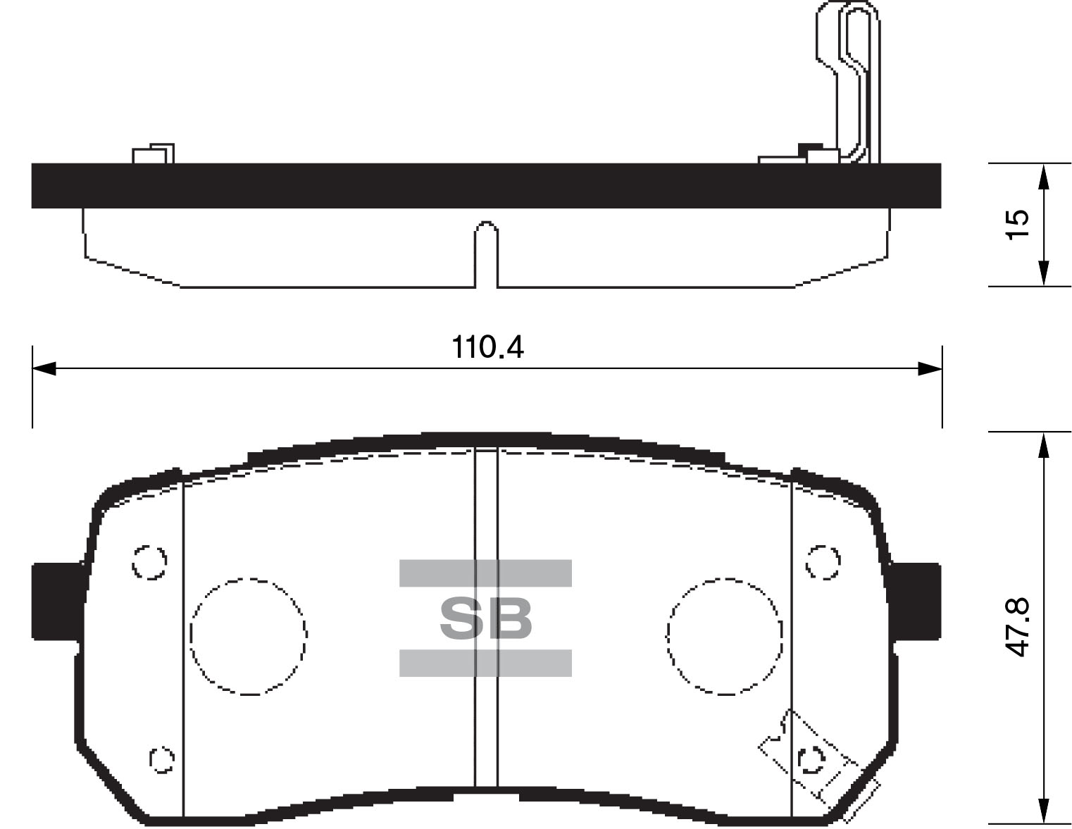 SANGSIN SP1192 58302-C5A01,58302-4HA00