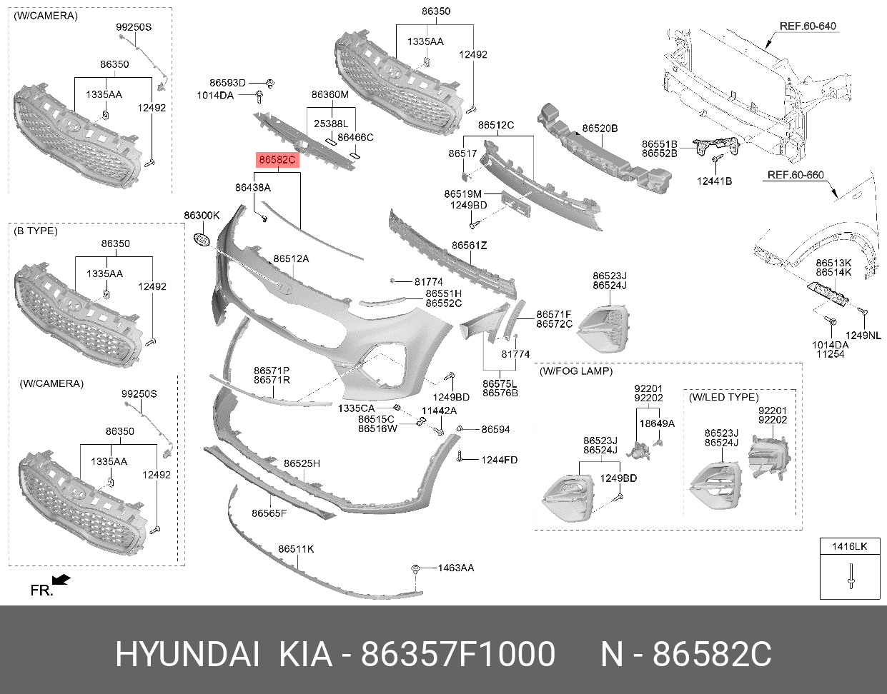 Hyundai / KIA 86357F1000 86357F1000