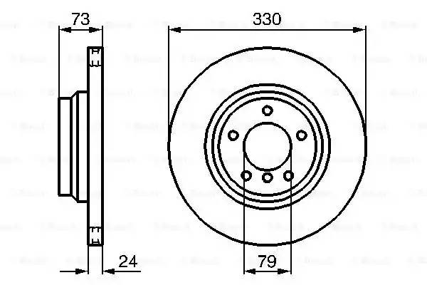 BOSCH 0 986 479 215 34 11 6 764 645,34 11 6 854 999